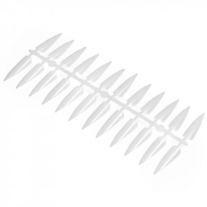 Paletar pentru Unghii Stiletto - 240 de pozitii, alb - Img 2