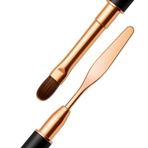 Pensula Polygel cu Spatula LUXORISE Pro Sculpt Duo - Img 4