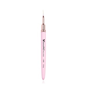 Pensula Unghii Fine Lines SensoPro, Pastel Pink - Img 2