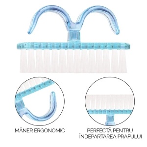 Perie Praf Unghii SensoPRO Milano - Crystal Blue - Img 3