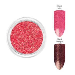 Pigment Unghii Diamond LUXORISE, Aurora Afterglow - Img 3
