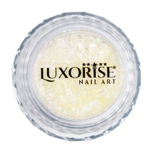 Pigment Unghii Laser Flakes LUXORISE, Milky Way - Img 2