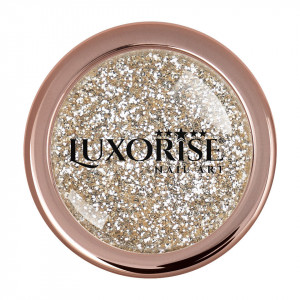 Pigment Unghii LUXORISE Platinum, Royal Gold - Img 3