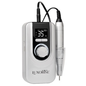 Pila Electrica Portabila Revolution Elite - LUXORISE , 35.000 RPM, Silver - Img 2