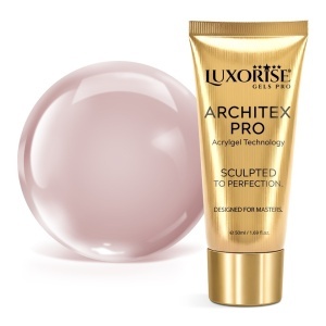 Polygel LUXORISE ARCHITEX PRO - Sculpted Nude Collection, Cashmere Rosé, 50ml