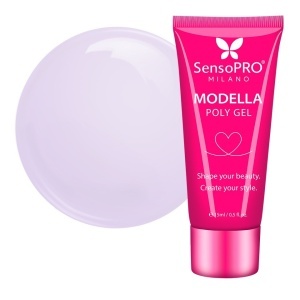 Polygel MODELLA SensoPRO Milano - Lavender Pop, 15ml