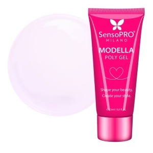 Polygel MODELLA SensoPRO Milano - Rose Cloud, 15ml