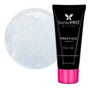 Polygel PRESTIGIO SensoPRO Milano - Fairy Veil, 15ml