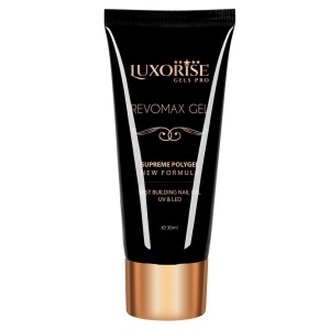 Polygel REVOMAX GEL LUXORISE Enchanted Gold, 30ml - Img 2