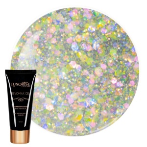 Polygel REVOMAX GEL LUXORISE Golden Frost, 15ml - Img 1