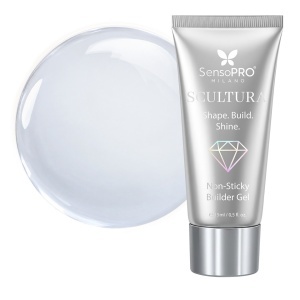 Polygel SCULTURA Non Sticky SensoPRO Milano - Crystal Clear, 15ml