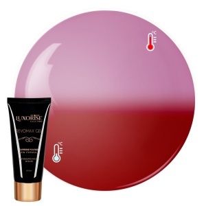 Polygel Thermo REVOMAX GEL LUXORISE Ruby Flaming, 15ml - Img 1