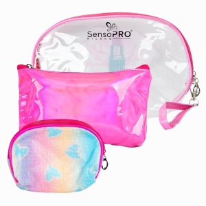 Portfard Cosmetice SensoPRO Milano - Voyage Star, set 3 buc - Img 2