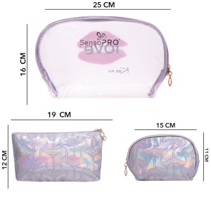 Portfard Travel SensoPRO Milano, Unicorn Love, set 3 buc - Img 2