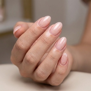 Shimmer Rubber Base SensoPRO Milano 10ml, Nude Glow #30 - Img 2