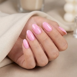 Shimmer Rubber Base SensoPRO Milano 10ml, Sparkling Rose #60 - Img 2
