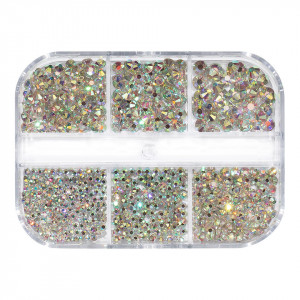 Strasuri Unghii LUXORISE Crystal Flavour, 6 modele - Img 2