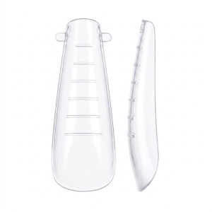 Tipsuri Reutilizabile REVOMAX PRO TIPS LUXORISE Ballerina pentru Polygel si gel, 120 buc - Img 3