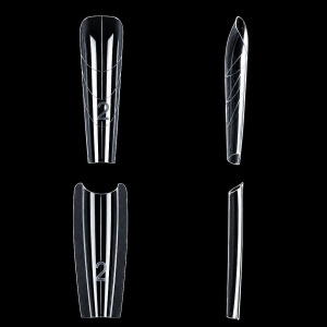 Tipsuri Reutilizabile REVOMAX Two-Piece System Balerina LUXORISE pentru Polygel si Gel - Img 7