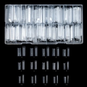 Tipsuri Reutilizabile REVOMAX Two-Piece System Square LUXORISE pentru Polygel si Gel - Img 5