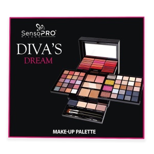 Trusa Machiaj Multifunctionala Diva's Dream Box, SensoPRO Milano - Img 2