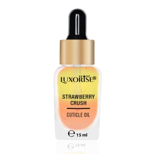 Ulei cuticule bifazic Golden Peach - LUXORISE,15ml - Img 2