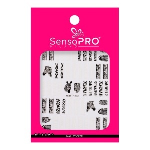 Abtibild Unghii SensoPRO Milano - Zebra Safari