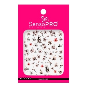 Abtibilduri Unghii SensoPRO Milano Flower Fantasy, model F778