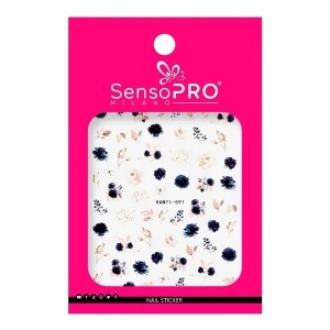 Abtibilduri Unghii SensoPRO Milano Millenium Flowers, model HANYI-591