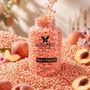 Ceara Epilat Elastica SensoPRO Milano Peach Paradise, 400g - Img 2