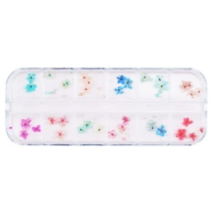 Flori Uscate Unghii LUXORISE - Flower Grace, 12 modele