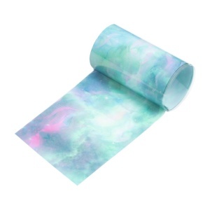 Folie Transfer Unghii LUXORISE Turquoise Watters #304