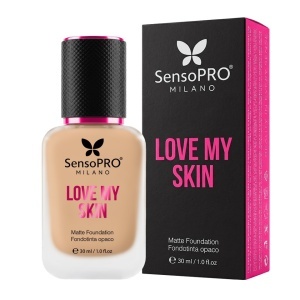 Fond de ten Love My Skin, cu vitamina E, SensoPRO Milano, S06 Medium Neutral - Img 5