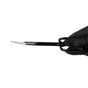 Forfecuta Cuticule Profesionala LUXORISE, Extra Sharp Black - Img 4