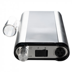 Freza unghii portabila brushless Titanium MASTER - LUXORISE , 35.000 RPM, Silver - Img 4