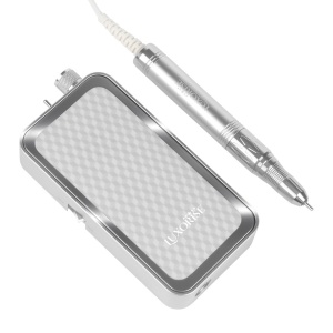 Freza Unghii Portabila QuantumX Elite 35.000RPM - LUXORISE, Silver - Img 3