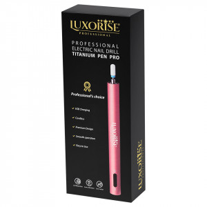 Freza Unghii Portabila TITANIUM PEN PRO - LUXORISE, Roz - Img 2