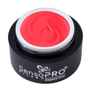 Gel Colorat UV SensoPRO Milano Expert Line - Atomic Red 5ml - Img 2