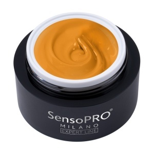 Gel Colorat UV SensoPRO Milano Expert Line - Fiery Orange 5ml - Img 2
