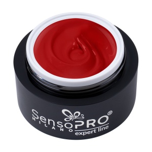 Gel Colorat UV SensoPRO Milano Expert Line - Noble Red 5ml - Img 2