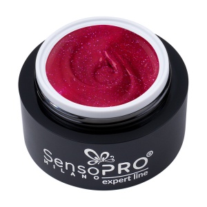 Gel Colorat UV SensoPRO Milano Expert Line - Raspberry Rush 5ml - Img 2