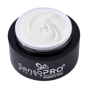 Gel Colorat UV SensoPRO Milano Expert Line - Timeless White 5ml - Img 2