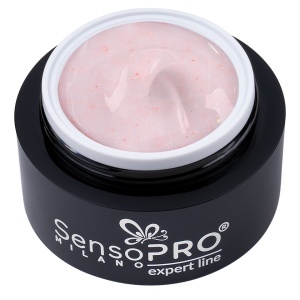 Gel Constructie Unghii Expert Line SensoPRO Milano - Petal Whisper 15ml - Img 1