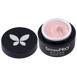 Gel Constructie Unghii Expert Line SensoPRO Milano - Vanilla Whisper 15ml - Img 2
