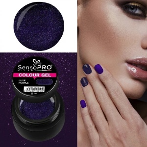 Gel UV Colorat Luxe Purple 5ml, SensoPRO Milano - Img 3