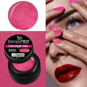 Gel UV Colorat Modern Princess 5ml, SensoPRO Milano - Img 2