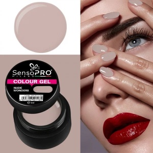 Gel UV Colorat Nude Wonders 5ml, SensoPRO Milano - Img 3