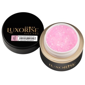 Gel UV Constructie Unghii Confetti Cake LUXORISE 15ml, Berry Sprinkles - Img 3