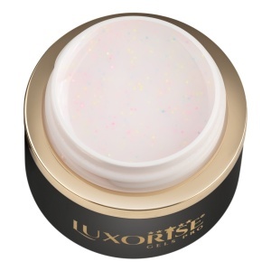 Gel UV Constructie Unghii Confetti Cake LUXORISE 15ml, Sprinkle Frost - Img 3