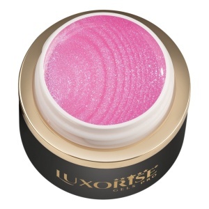 Gel UV Constructie Unghii RevoFlex Aurora Builder Gel LUXORISE 15ml, Pink Stardust - Img 3
